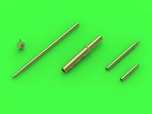 Base y tubo Pitot de cañones y antena Master MS-AM-144026 1/144 MiG-15 - Imagen 1 de 3