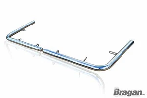 Rear Corner Bars For Fiat Ducato 2007 - 2014 ELWB Stainless Steel Back Styling - Picture 1 of 3