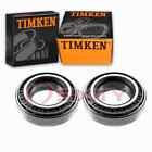 2 pc Timken Front Inner Wheel Bearing and Race Sets for 1979-1995 GMC G2500 lx