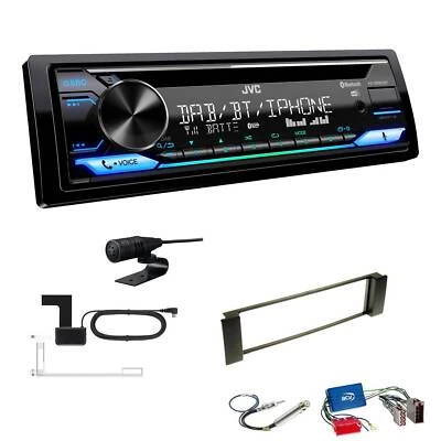 JVC KD-DB922BT Autoradio DAB+ Bluetooth für Audi A3 Facelift schwarz - Bild 1 von 4