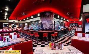 HW-70DBTürk American Dinerbank Sitzbank Diner Bänke Möbel USA Style Gastronomie - Bild 1 von 6