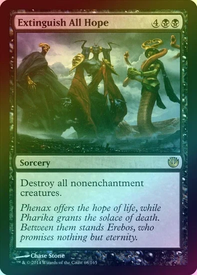 EXTINGUISH ALL HOPE (FOIL) (JOU) Journey into Nyx - MTG - LP - Image 1 of 1