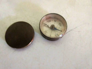 KLEINER MESSING KOMPASS VINTAGE - Bild 1 von 4