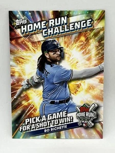 2024 Topps Serie 1 Home Run Challenge #HRC-28 Bo Bichette Blue Jays nuevo sin usar - Imagen 1 de 2