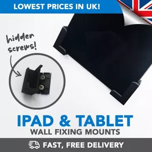 Universal Tablet Wall Mount Bracket Holder For Phone iPad Screen Control Panel - Picture 1 of 2