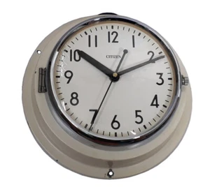 Crema analógica ciudadana reloj de pared vintage - Imagen 1 de 5