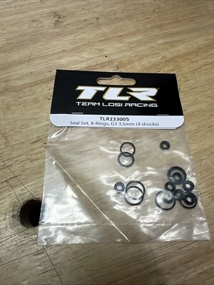 Team Losi Racing X-Ring Shock Seal Set [TLR233005] X Ring 3.5MM - Image 1 of 4