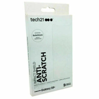 Tech21 Impact Shield Healing Edge-to-Edge Screen Protector Samsung Galaxy S8+ - Image 1 of 4