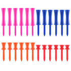 40Pcs Rubber Plastic Tees - Small Tees For Big Impact On Your Golf Game