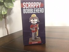 2019 MAHONING VALLEY SCRAPPERS SCRAPPY MASCOT SGA BOBBLEHEAD INDIANS ~ NIB