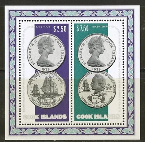 Cook Islands 1974 Scott # 407a Mint Never Hinged Souvenir Sheet - Picture 1 of 1