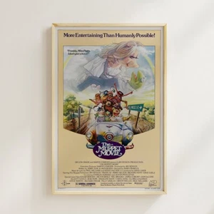 Póster de la película Los Muppets 1979 decoración de pared arte impresión póster de lienzo - Imagen 1 de 5