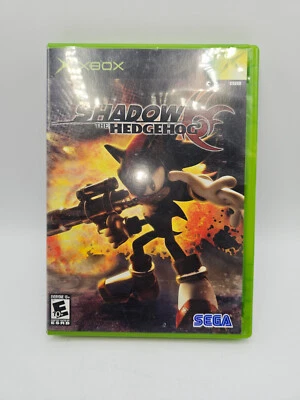 🌟 Shadow the Hedgehog Sega XBOX NO GAME, NO MANUAL. Case Cover Only - Image 1 of 4