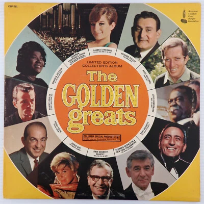 Various – The Golden Greats - 1967 Mono Compilation LP Limited Ed. CSP-291 - Image 1 of 4