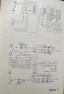 Chevy Nova 1978 diagramas de cableado plegables esquema eléctrico Chevrolet original Foto 1 de 3