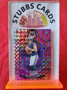 2024 Panini Mosaic #301 Caleb Williams Mosaic Camo Pink - Picture 1 of 2