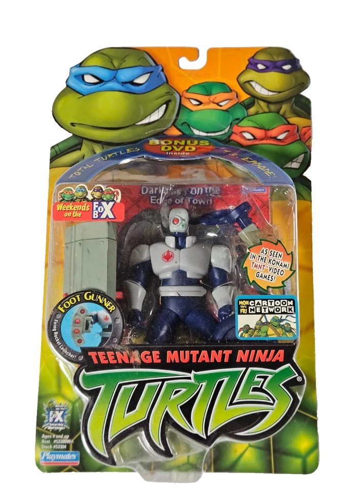 TMNT Teenage Mutant Ninja Turtles Foot Gunner NUEVO 2003 TMNT Foto 1 de 1