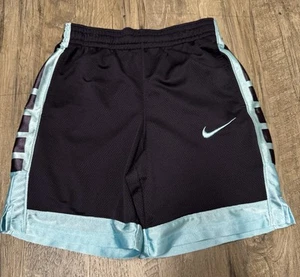 Nike Boys Dri-FIT Elite Basketball Shorts black blue Medium - Picture 1 of 5