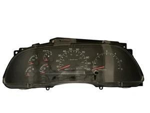 Speedometer Instrument Cluster 99 00 01 Ford F350SD Dash Panel 196,698 Miles GAS - Picture 1 of 3