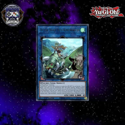 1st Edition Ultra Rare Ritual Beast Ulti-Kimunfalcos BLTR-EN092 M/NM - Image 1 of 2