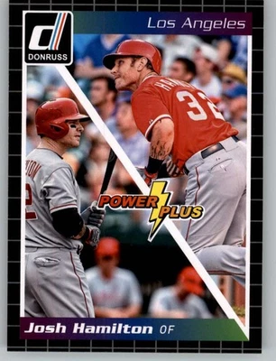 Donruss Power Plus #3 Josh Hamilton 2014 - BB Foto 1 de 2