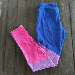 Champion Leggings Girls XL 14/16 Athletic Pink Purple Blue - Picture 1 of 7