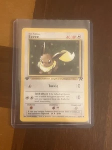 Eevee 1. Edition Team Rocket 55/82 WOTC Vintage Pokemon  - Bild 1 von 2