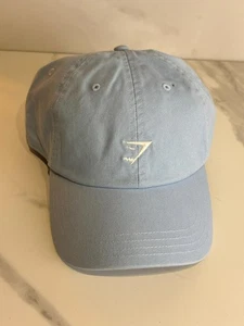 Gorra Gymshark Unisex Cabeza de Tiburón Relajada Hierro Azul Talla OS - Imagen 1 de 7