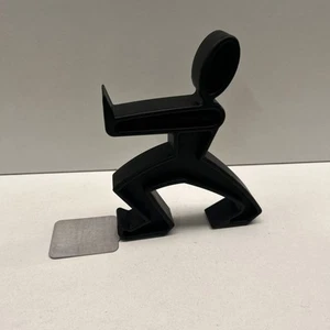 JAMES THE BOOKEND In Black ~ DESIGNED BY BLACK & BLUM - Picture 1 of 3