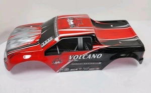 Carrocería de camión Redcat 88030 1/10 Volcano Epx Pro rojo negro - Imagen 1 de 18
