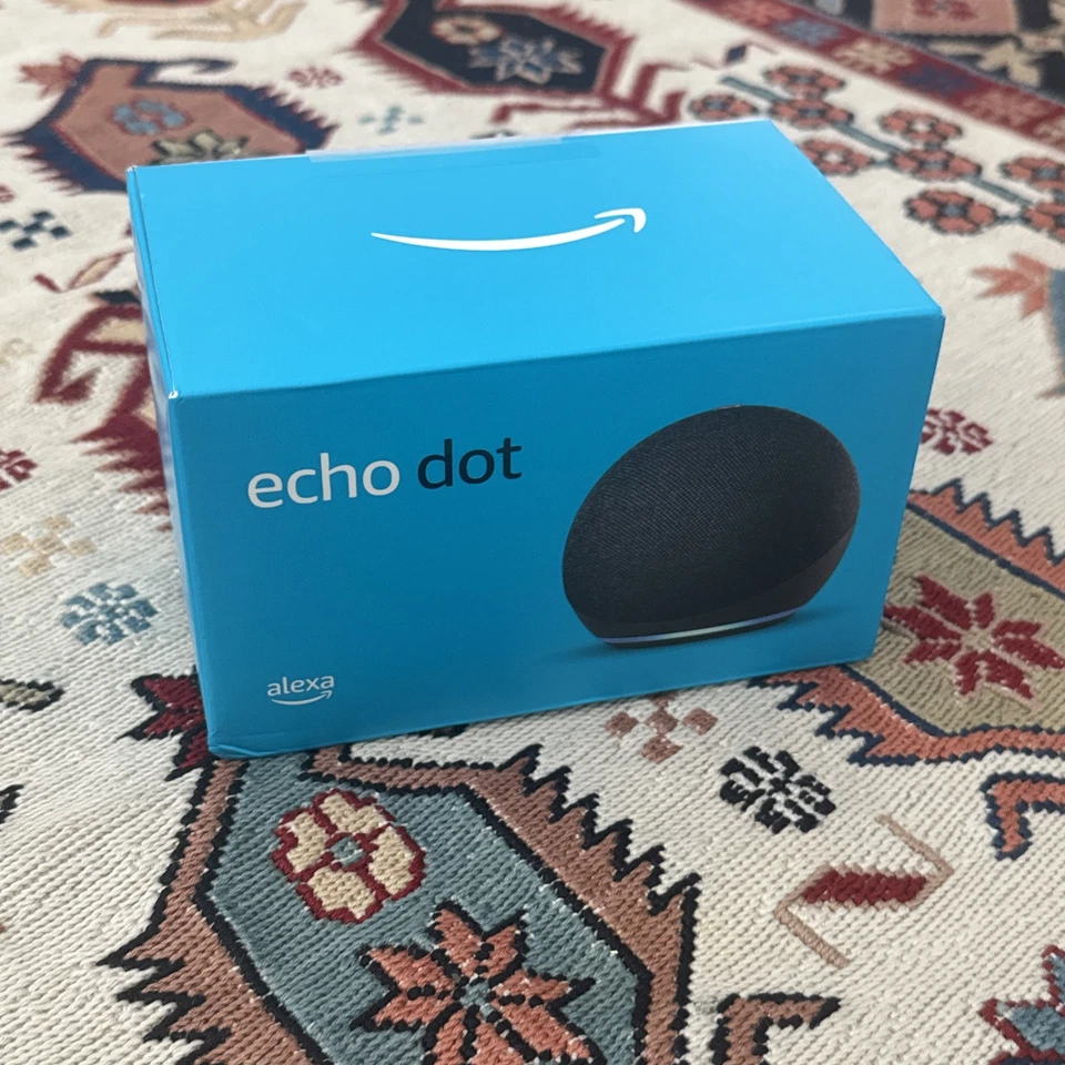 Brand New Sealed Amazon Alexa Echo Dot 4th Gen B7W64E Compact Smart Home Speaker - Image 1 of 2