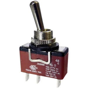 Arcolectric (Bulgin Ltd.) C3920BEAAA C3920BEAAA Kippschalter 250 V/AC 10 A 1 x - Bild 1 von 2