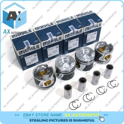 Комплект из 4 поршней STD для Mercedes-Benz W204 W205 C220 CDI Sprinter Vito OM651 2,1 л - Изображение 1 из 4