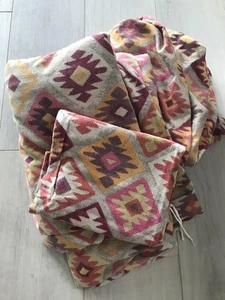 Garnet Hill Rare Flannel Twin Sheets, Duvet Cover, and Pillow Case - Picture 1 of 6