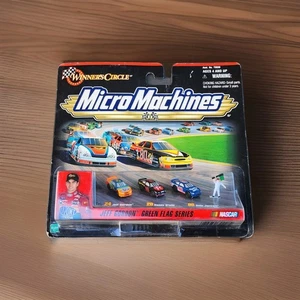 1999 Winners Circle Micro Machines Jeff Gordon Green Flag Series NASCAR NEW - Picture 1 of 8