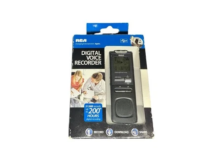 RCA VR5220 Handheld 512MB Digital Voice Recorder / Up To 200 Hrs - Image 1 of 4