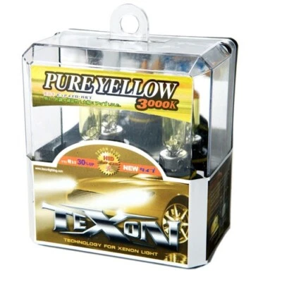 TEXON PREMIUM H7 12V 100W HID XENON 3000K YELLOW REPLACEMENT HALOGEN - Image 1 of 4