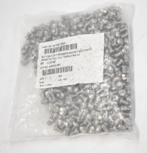 Hexagon Socket Button HD Mark Duf A2 Full Thread M/S B-7380A26X8 Lot of 500 - Picture 1 of 6