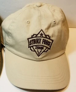 SOMBRERO DE CAMIONERO STRIKE FORCE CEBRA CORREA AJUSTABLE BRONCEADA - Imagen 1 de 4