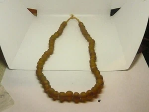 African glass trade beads Krobo recycled powder glass Ghana West Africa - Picture 1 of 3