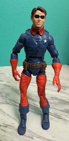 Marvel Legends BUCKY BARNES 6" Action Figure (Queen Brood BAF Wave) 2007 Cover