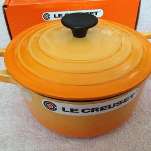 Le Creuset Orange Blossom 18cm 1.8L New, unused - Picture 1 of 4