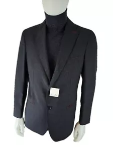 Luigi Meluso Chaqueta Blazer Hombre Talla 50 Tela por Cerruti NUEVO - Imagen 1 de 9
