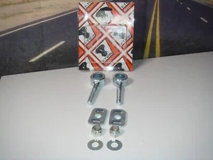 Harley Rear Axle Adjuster Set FLT 1997-2001 Sportster 97-04 V-Twin 44-0601 R4 - Picture 1 of 7