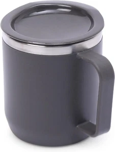 10 Oz Stainless Steel Inner Coffee Mug with Handle, Double Wall Vacuum Travel Mu - Picture 1 of 6