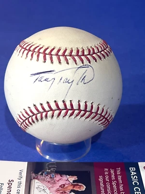 Tony Taylor Signed OML Ball Baseball Phillies JSA CE77099 - Image 1 of 4