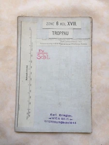 Militärkarte 1894-Troppau/Opava/Schlesien/Tschechien-Zone 6 Kol.XVIII-K.u.k.Wien - Picture 1 of 2