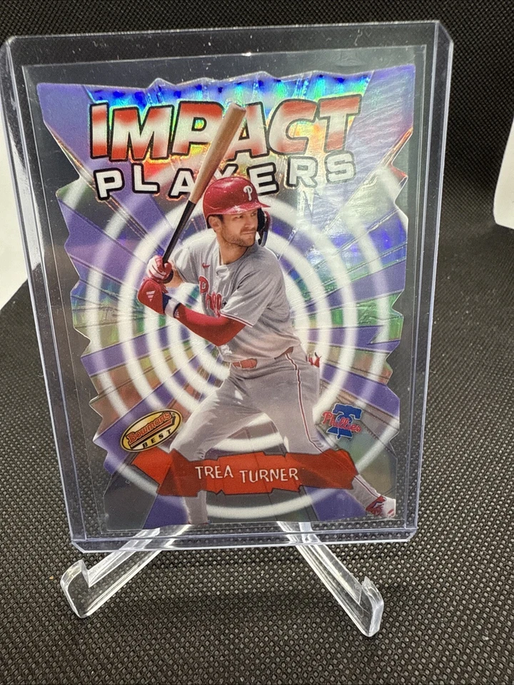 TREA TURNER Impact Players Die Cut Refractor | 2024 Bowman's Best PHILLIES - Image 1 of 1