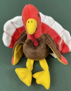 TY Beanie Baby – GOBBLES the Turkey 11-27-96 Style 4034 #1 - Picture 1 of 9