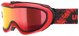 UVEX Comanche TO Goggles Matte Red Size M40 / Take Off Mirror Red S1 / S3 - Picture 1 of 1